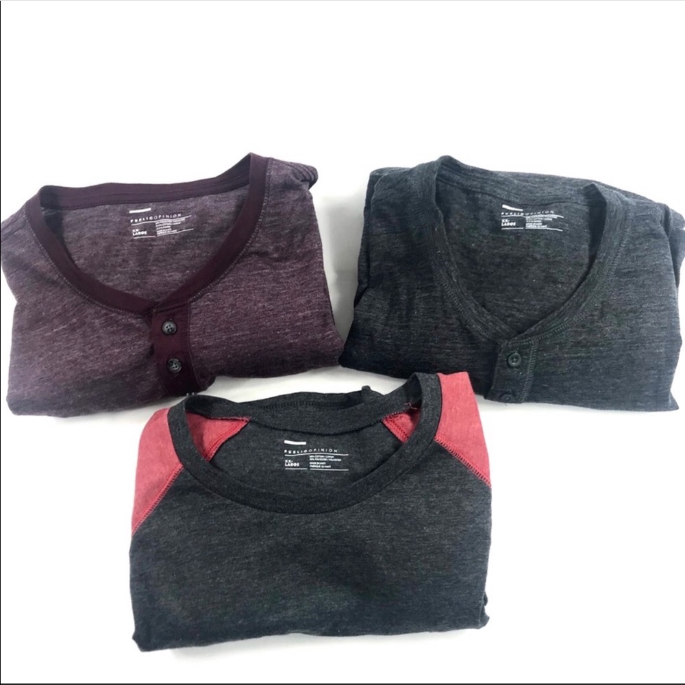 Nordstrom Rack - Public Opinion 3 Shirts Sz XXL
